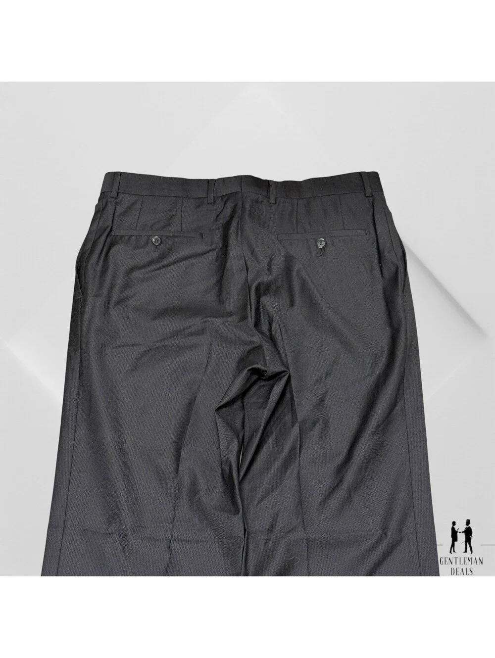 Hugo Boss James Brown Pants Men's 36x32 R 100% Wool Textured Made in USA